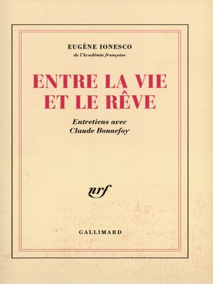 cover image of Entre la vie et le rêve